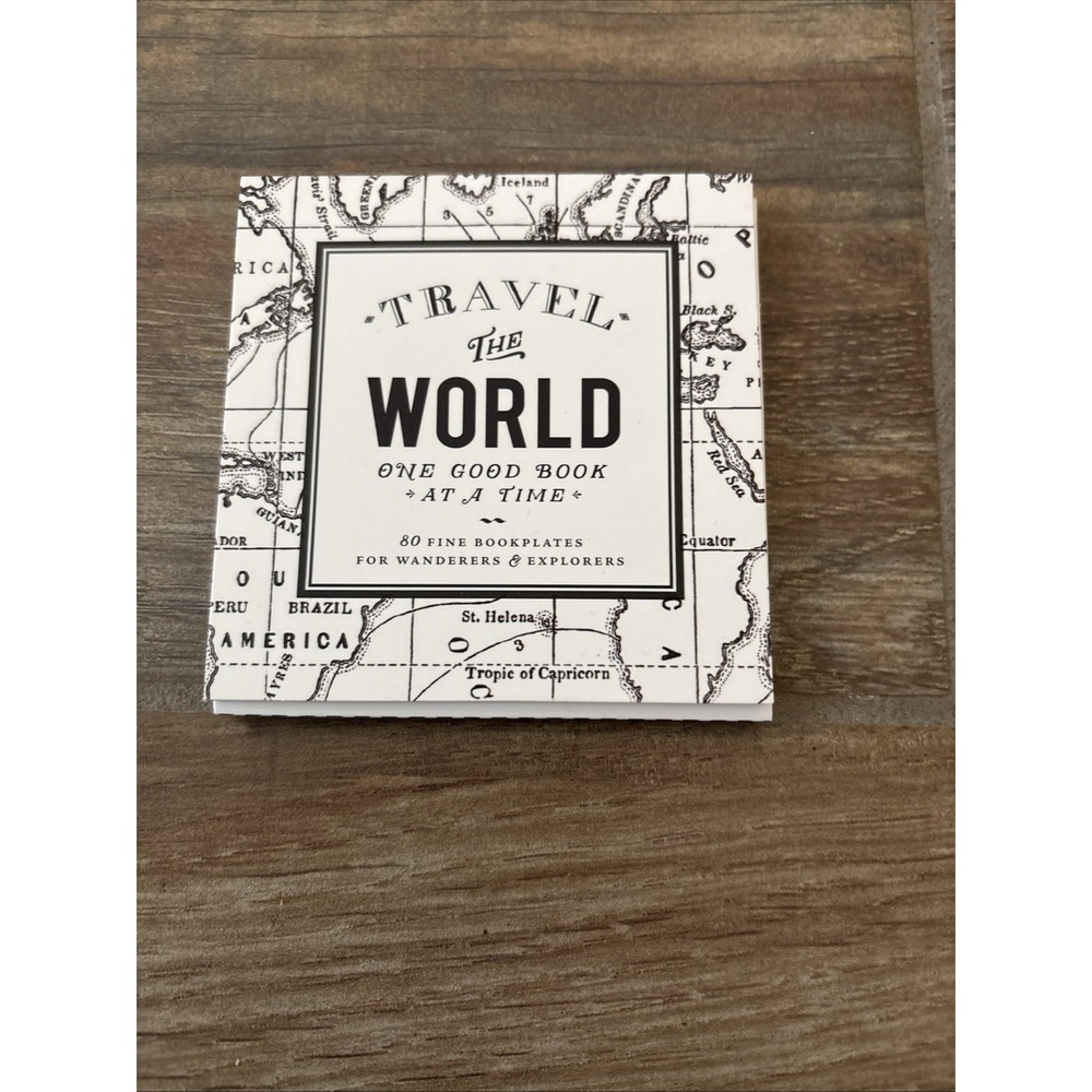 Alice Scott Vintage Prints Travel the World Bookplates - Used 20 Left